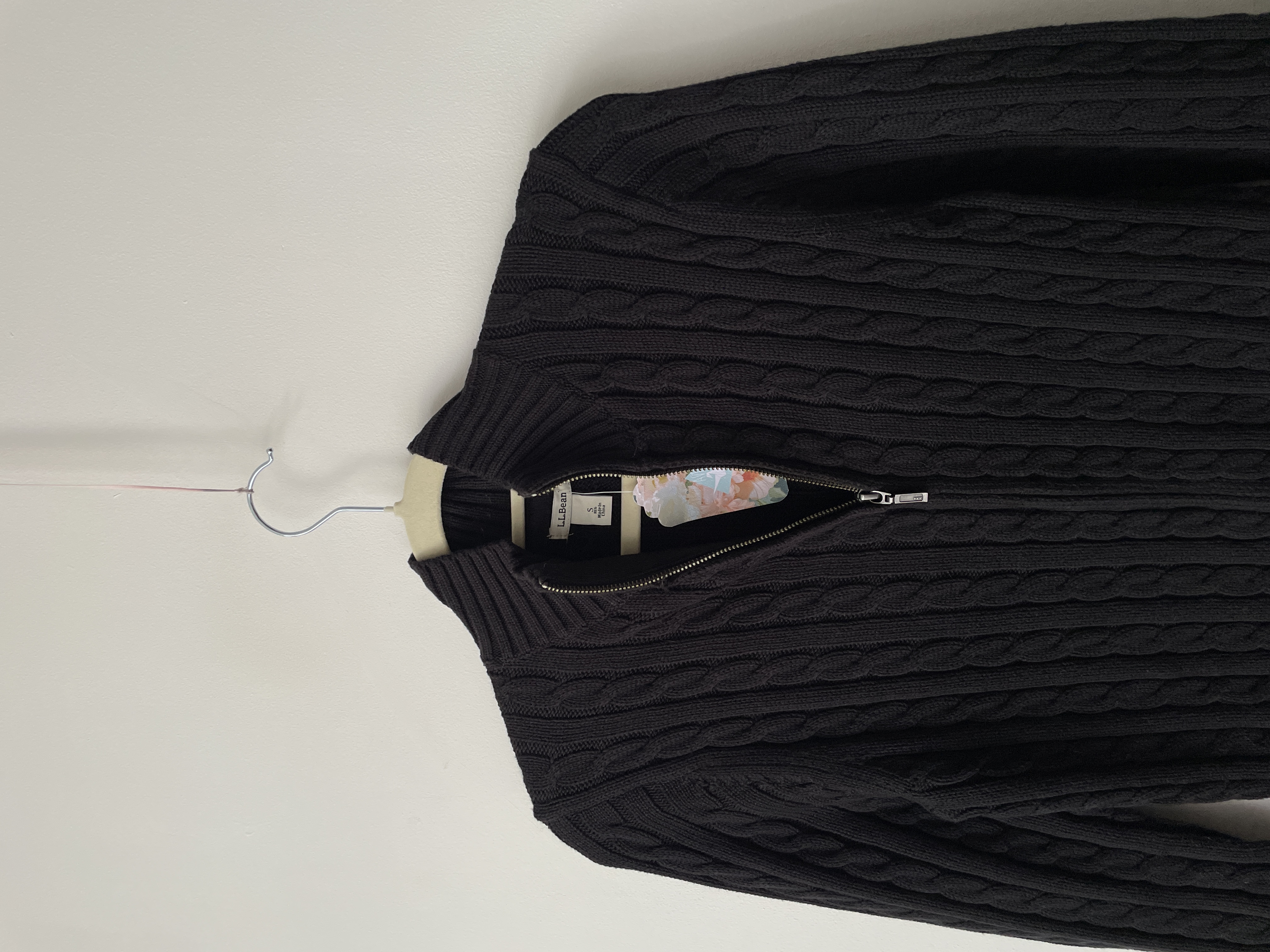 Cárdigan trenzado algodón. Talla: S 2