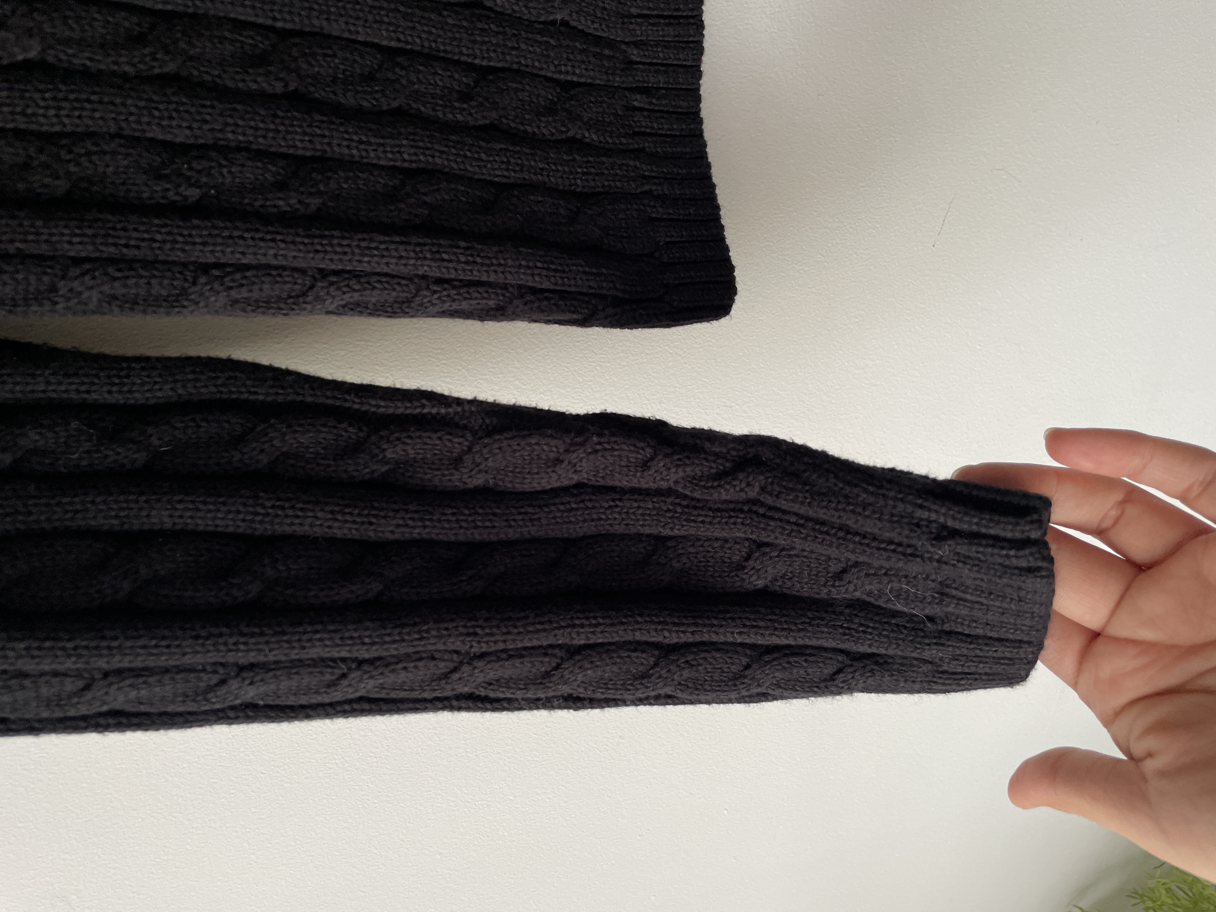 Cárdigan trenzado algodón. Talla: S 3