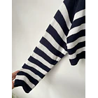 Sweater navy algodón. Talla: M/L 3