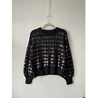 Sweater lentejuelas. Talla: M holgado 1
