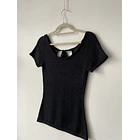 Polera brillos. Talla: XS 3