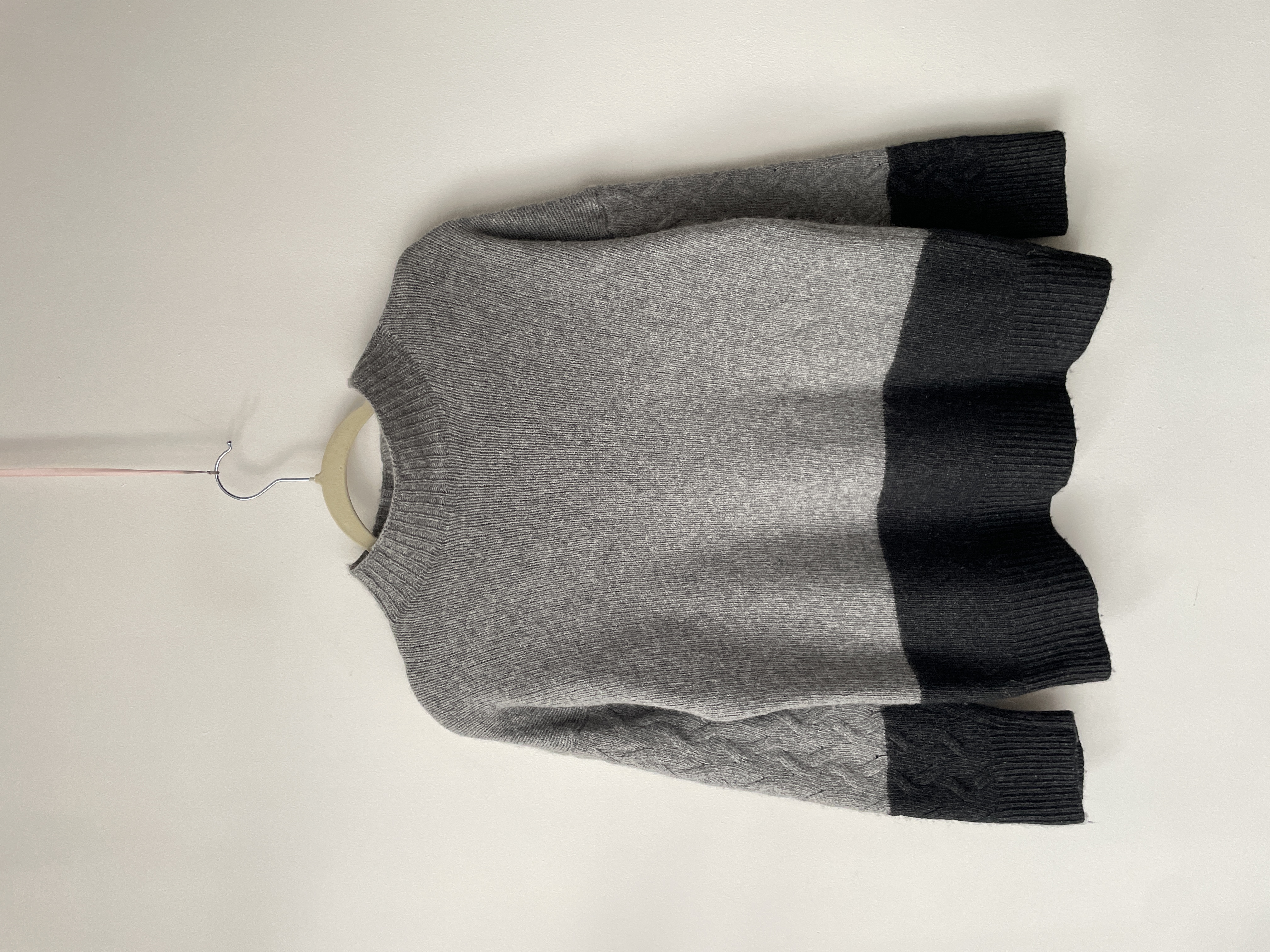 Sweater bicolor lana. Talla: m 1
