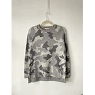 Sweater camuflaje lana y alpaca. Talla: XS holgado 1