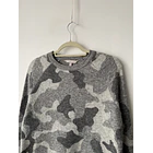 Sweater camuflaje lana y alpaca. Talla: XS holgado 2