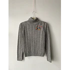 Sweater tortua gris lana. Talla: 160/72 niña (S) 1