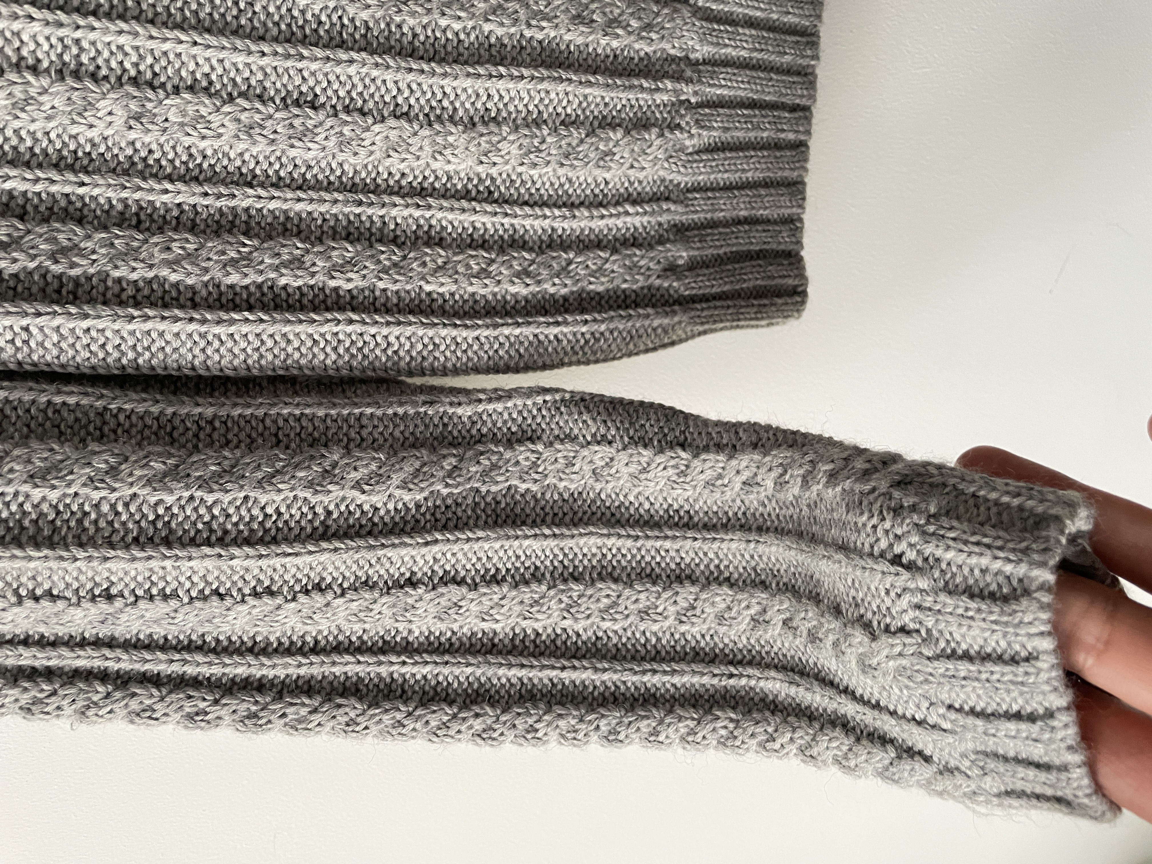 Sweater tortua gris lana. Talla: 160/72 niña (S) 4