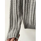 Sweater tortua gris lana. Talla: 160/72 niña (S) 4