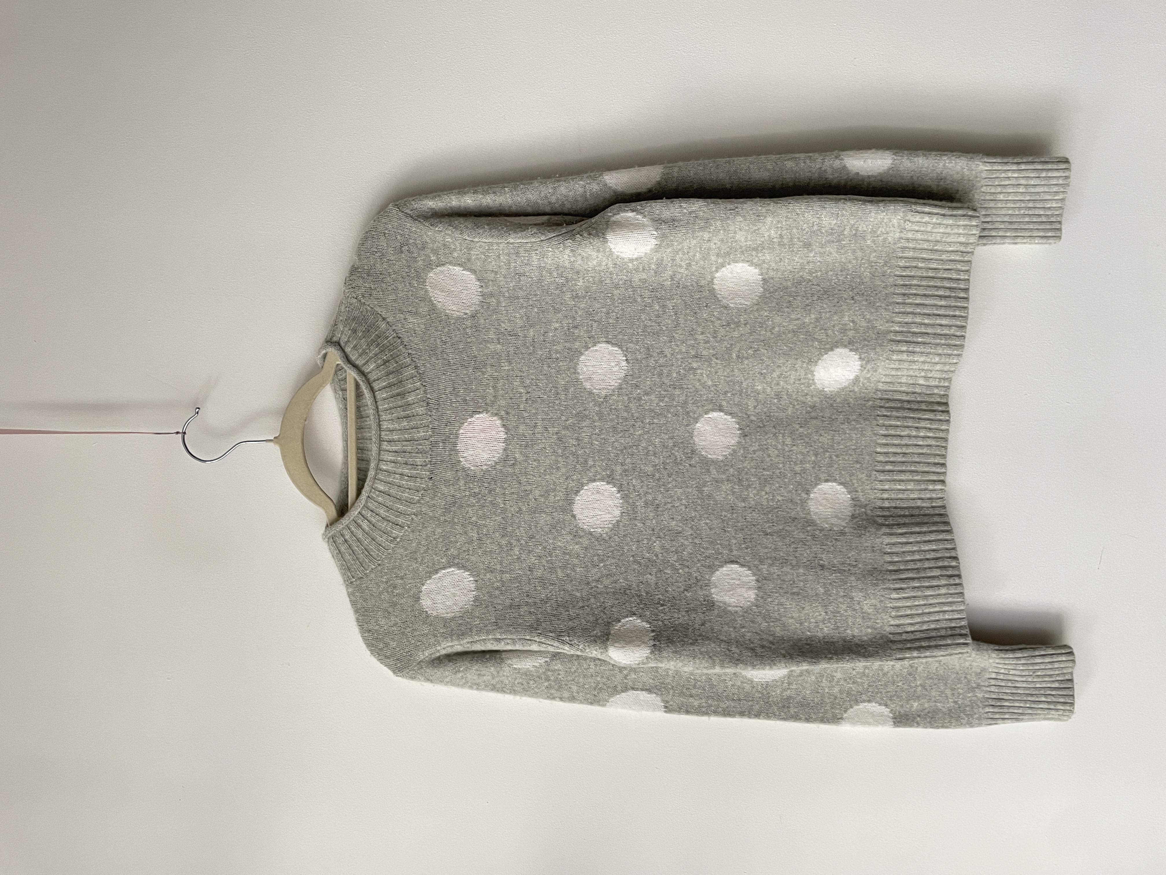 Sweater lunares lana merino. Talla: S Holgado 1