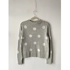 Sweater lunares lana merino. Talla: S Holgado 1