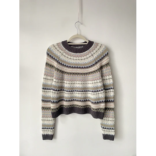 Sweater nordic. Talla: XS holgado