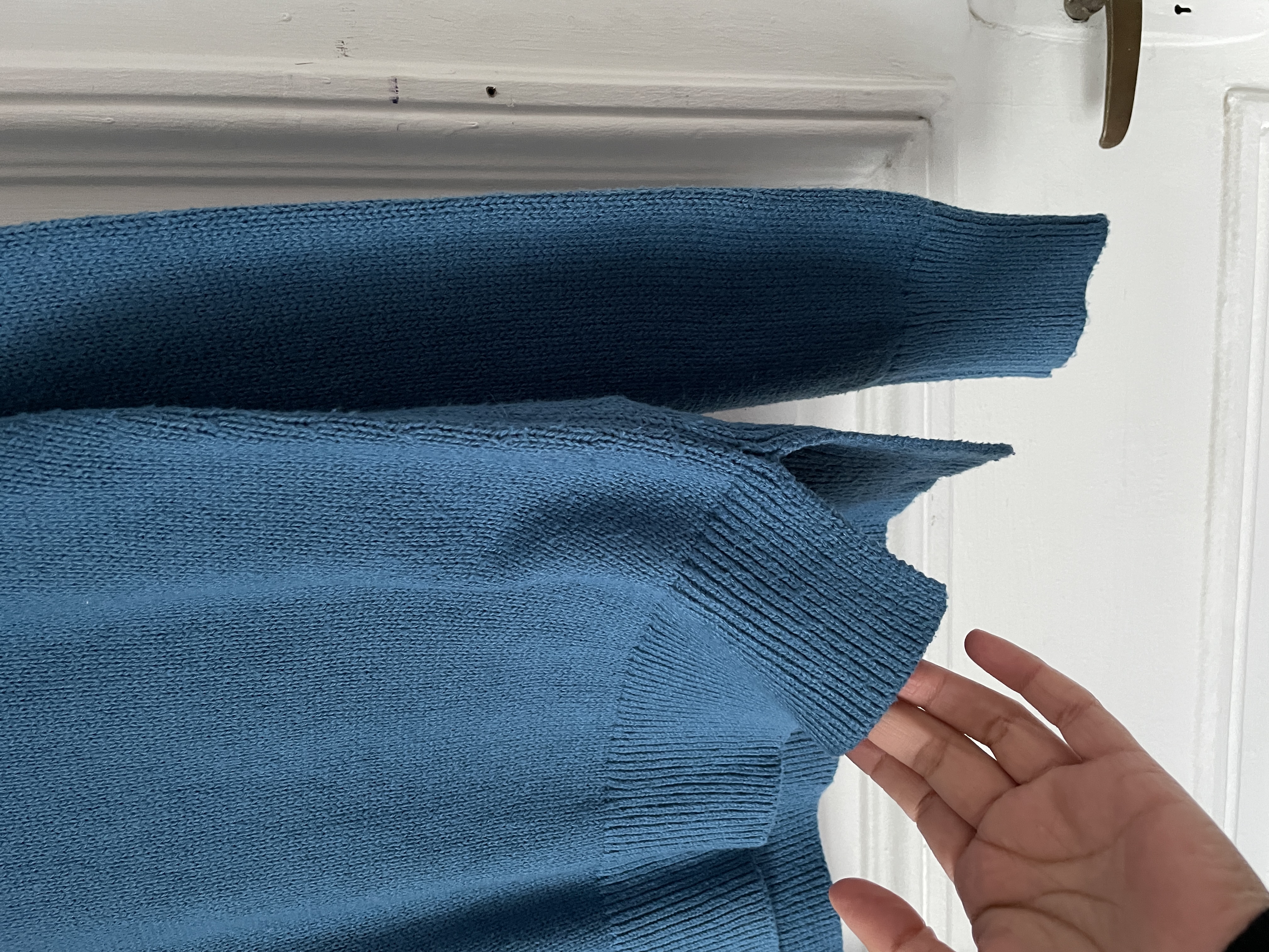Sweater petróleo. Talla: XS oversized 3