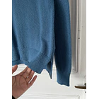 Sweater petróleo. Talla: XS oversized 3
