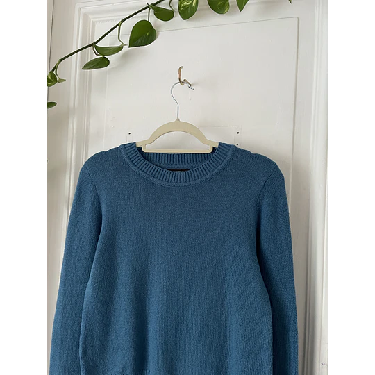 Sweater petróleo. Talla: XS oversized