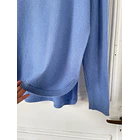 Sweater celeste cachemira. Talla: PL (M/L) 3