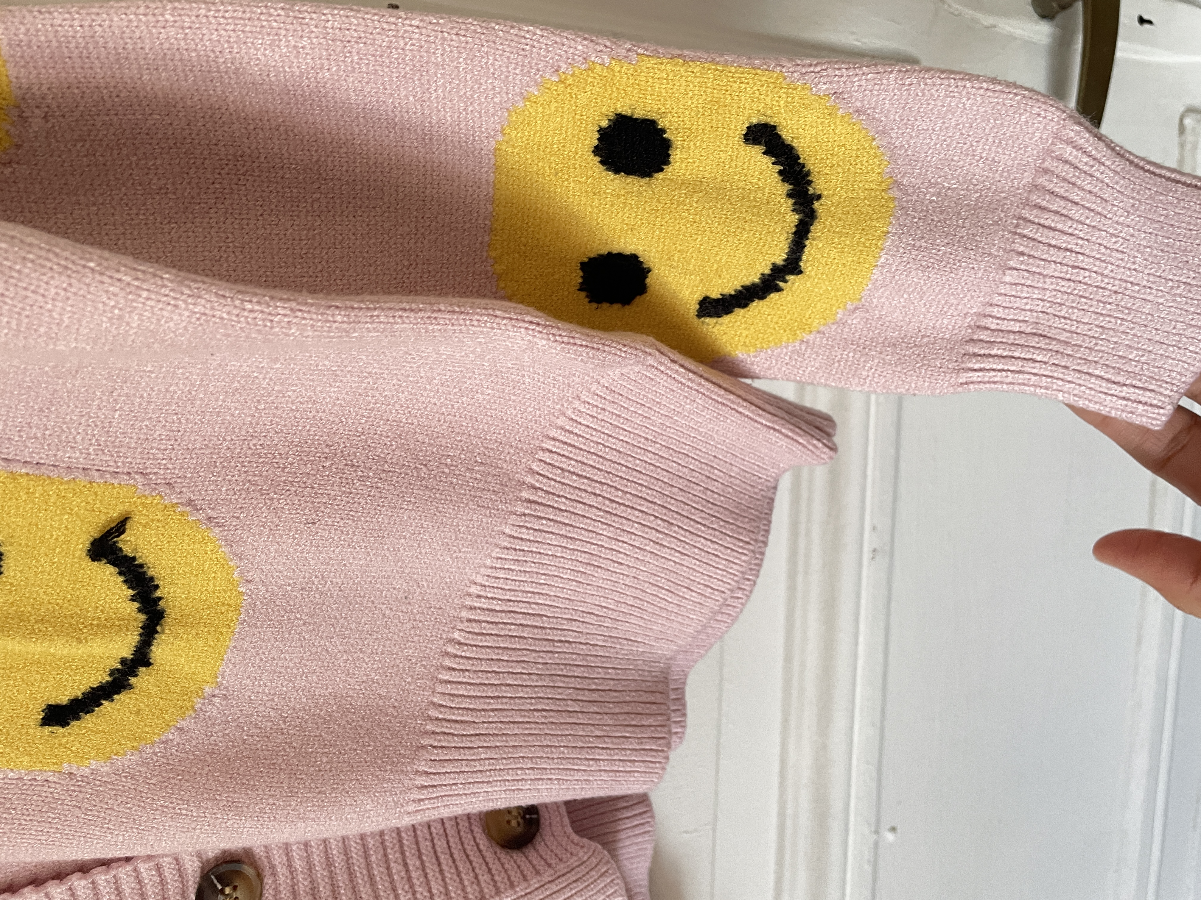 Cardigan smile. Tala: XS 3