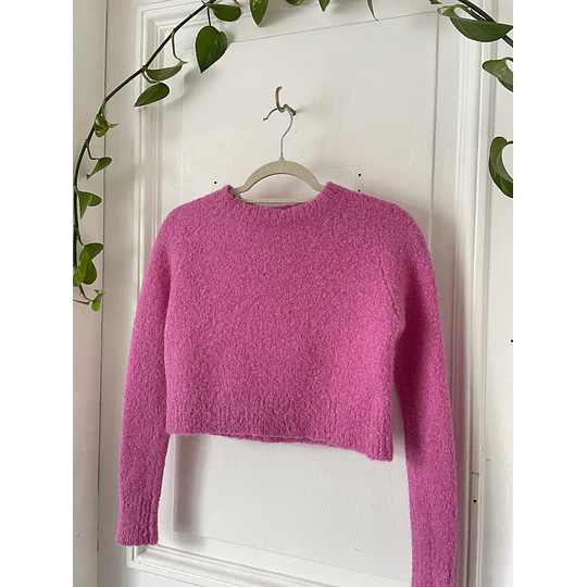 Sweater alpaca y lana. Talla: XS