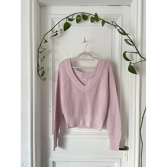 Sweater Rosa. Talla: M 