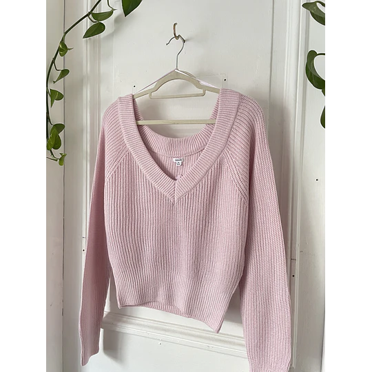 Sweater Rosa. Talla: M 
