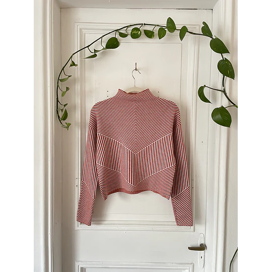 Sweater rayas. Talla: XS