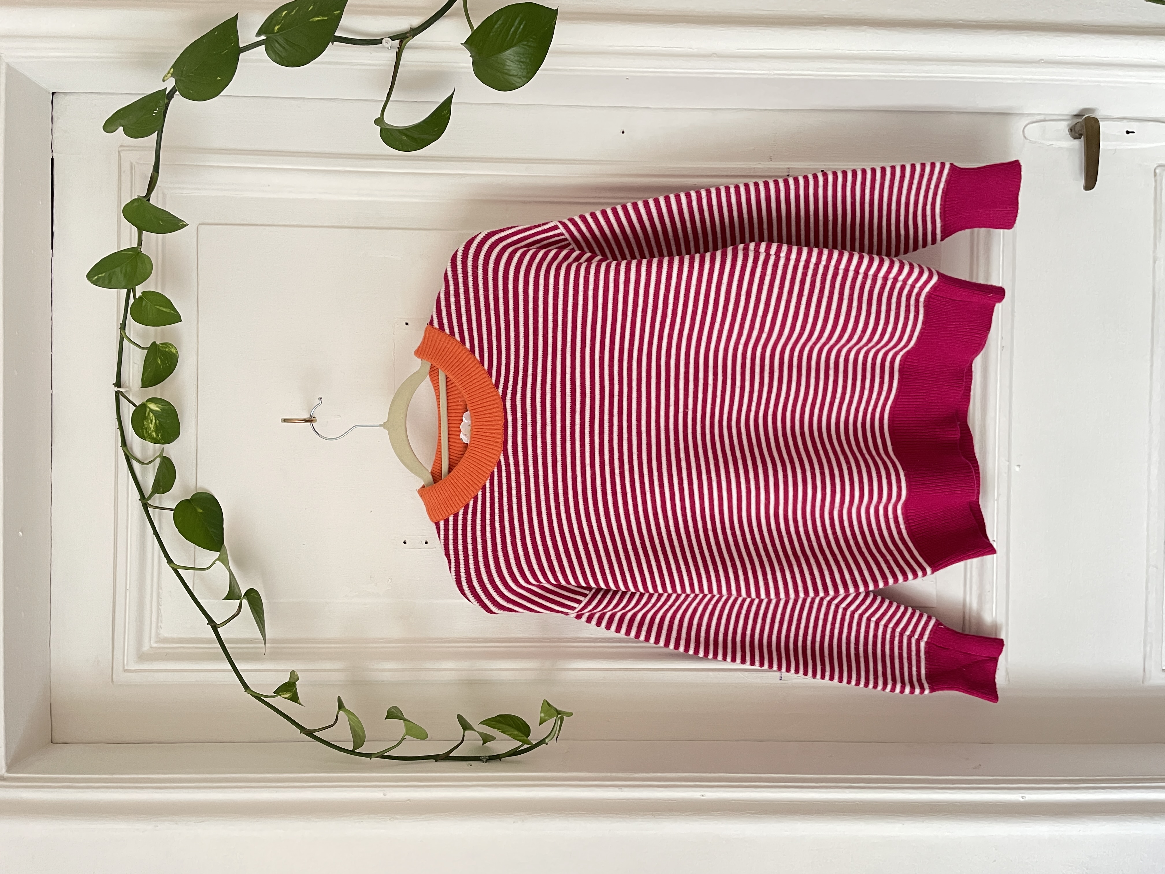Sweater rayas. Talla: S oversized (M) 1