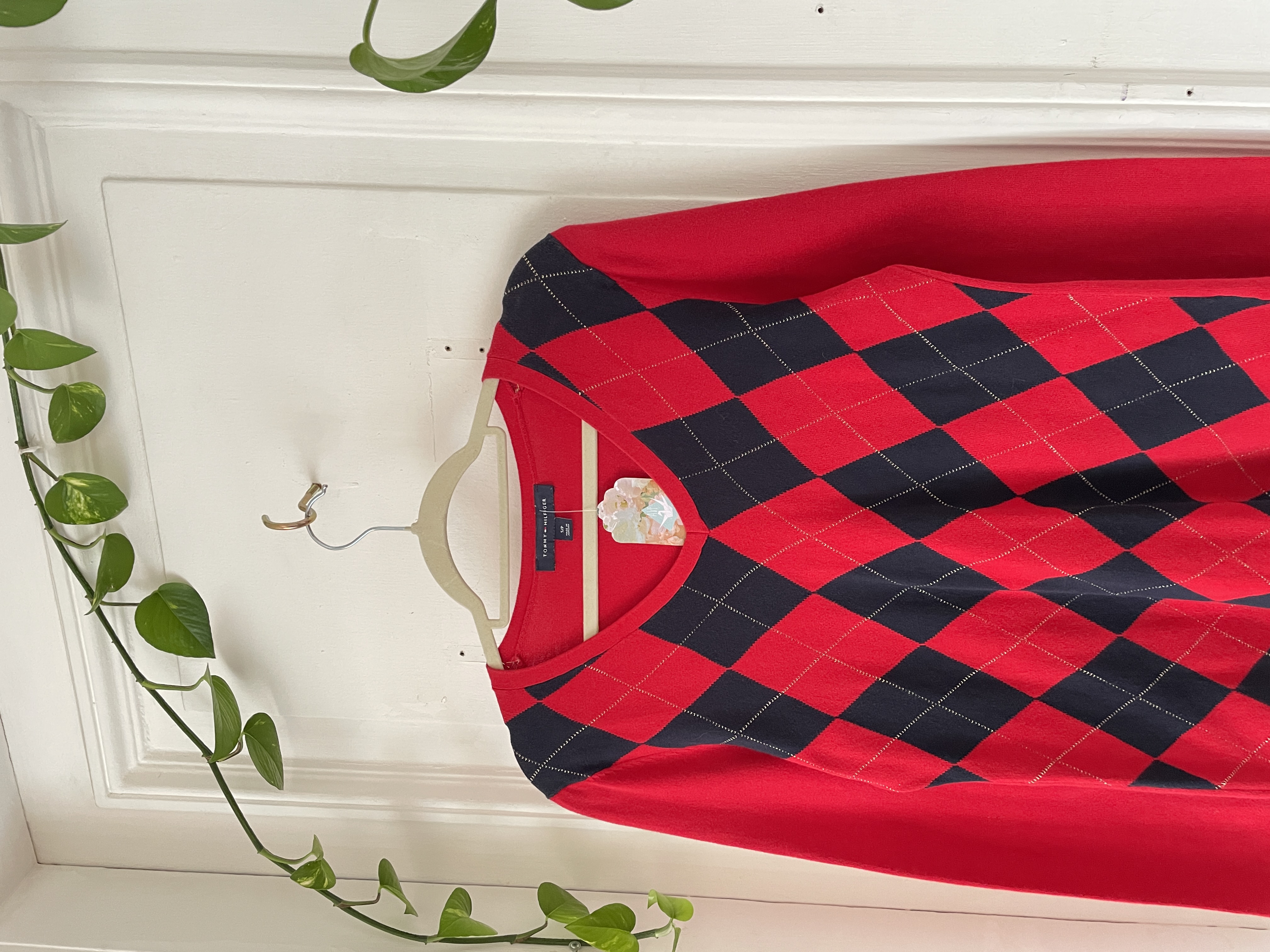 Sweater rombos Tommy. Talla: S 2