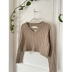 Sweater camel. Talla: S 2
