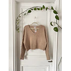 Sweater nervado. Talla: M 1