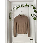 Sweater camel lana. Talla: XXS 1