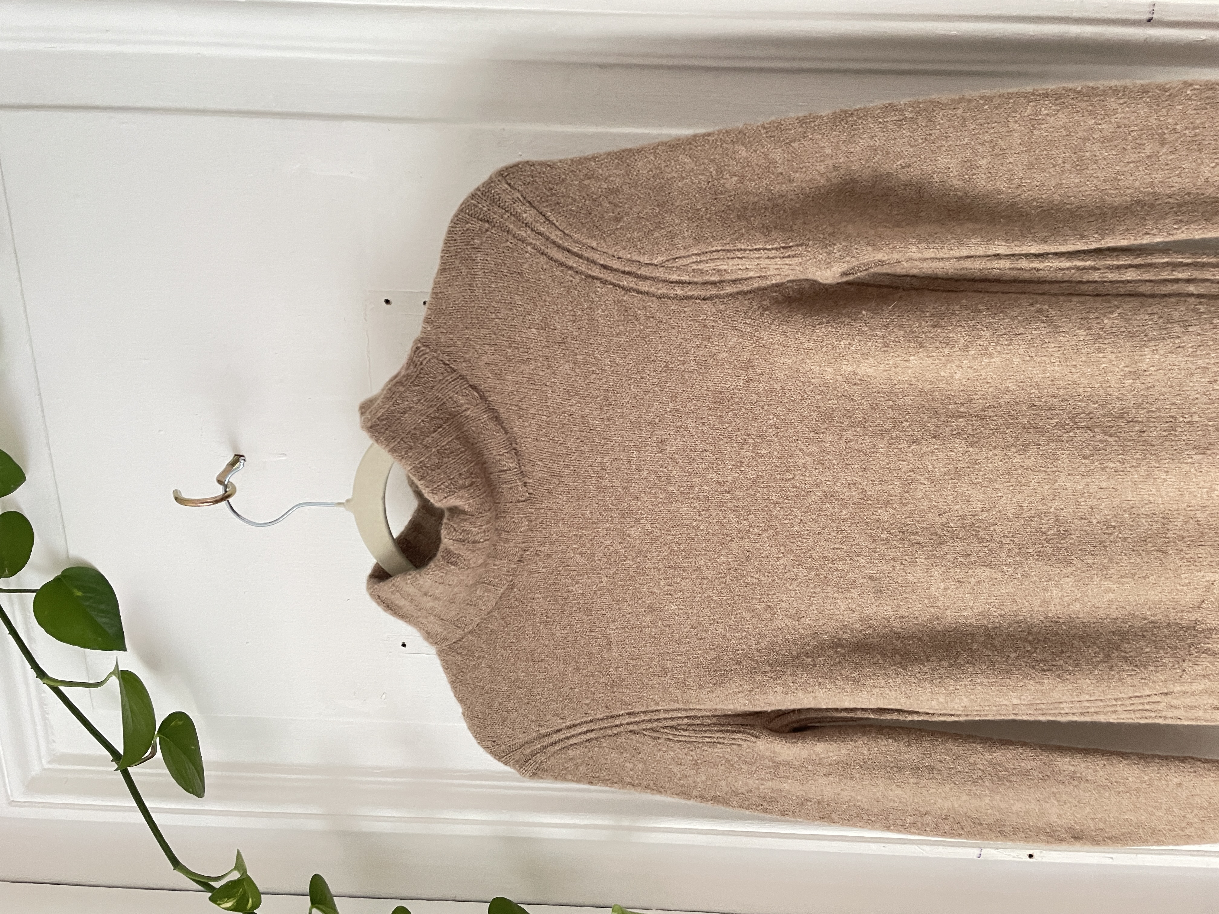 Sweater camel lana. Talla: XXS 2