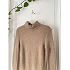 Sweater camel lana. Talla: XXS 2