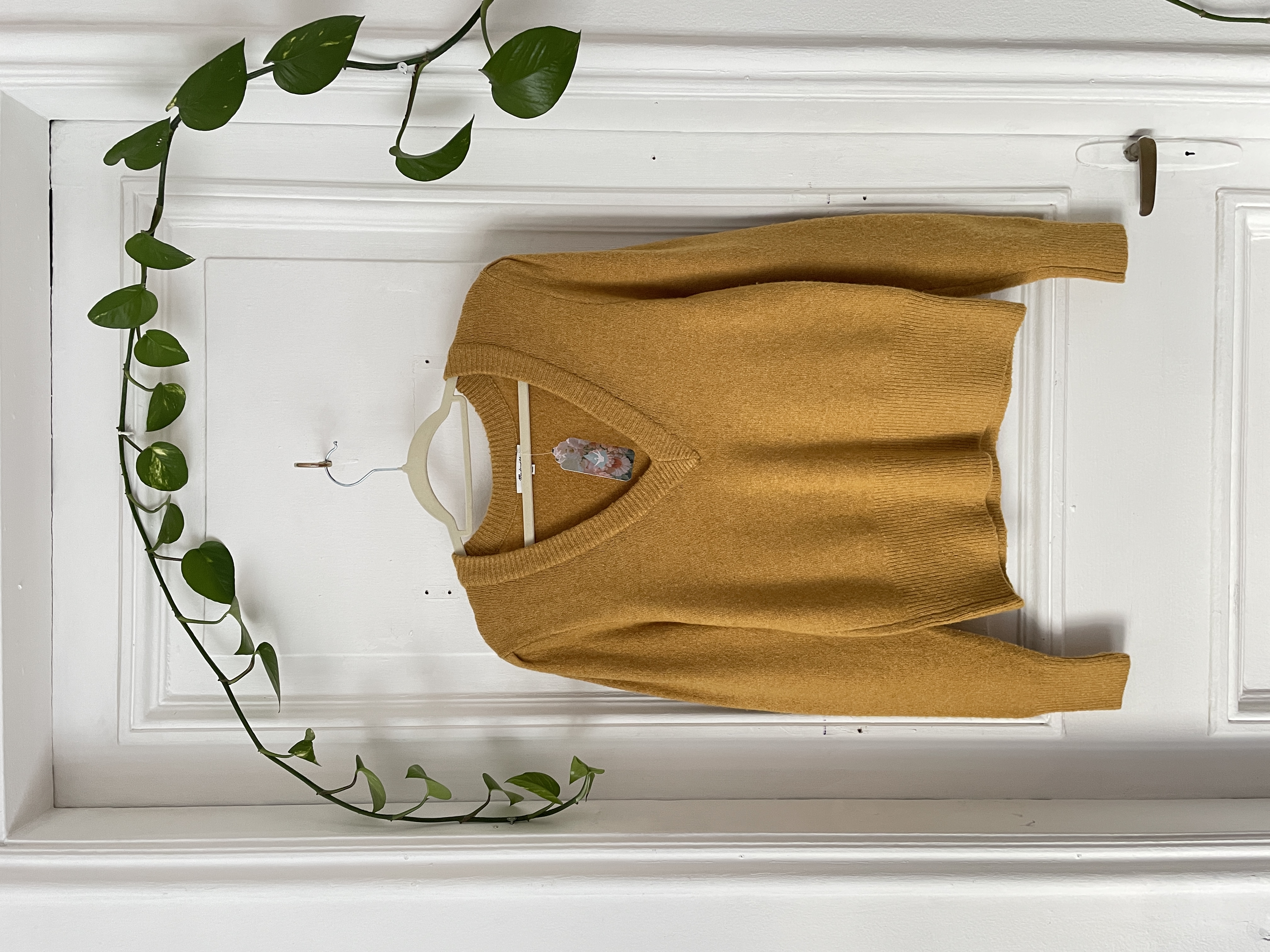 Sweater mostaza. Talla: S holgado (M) 1