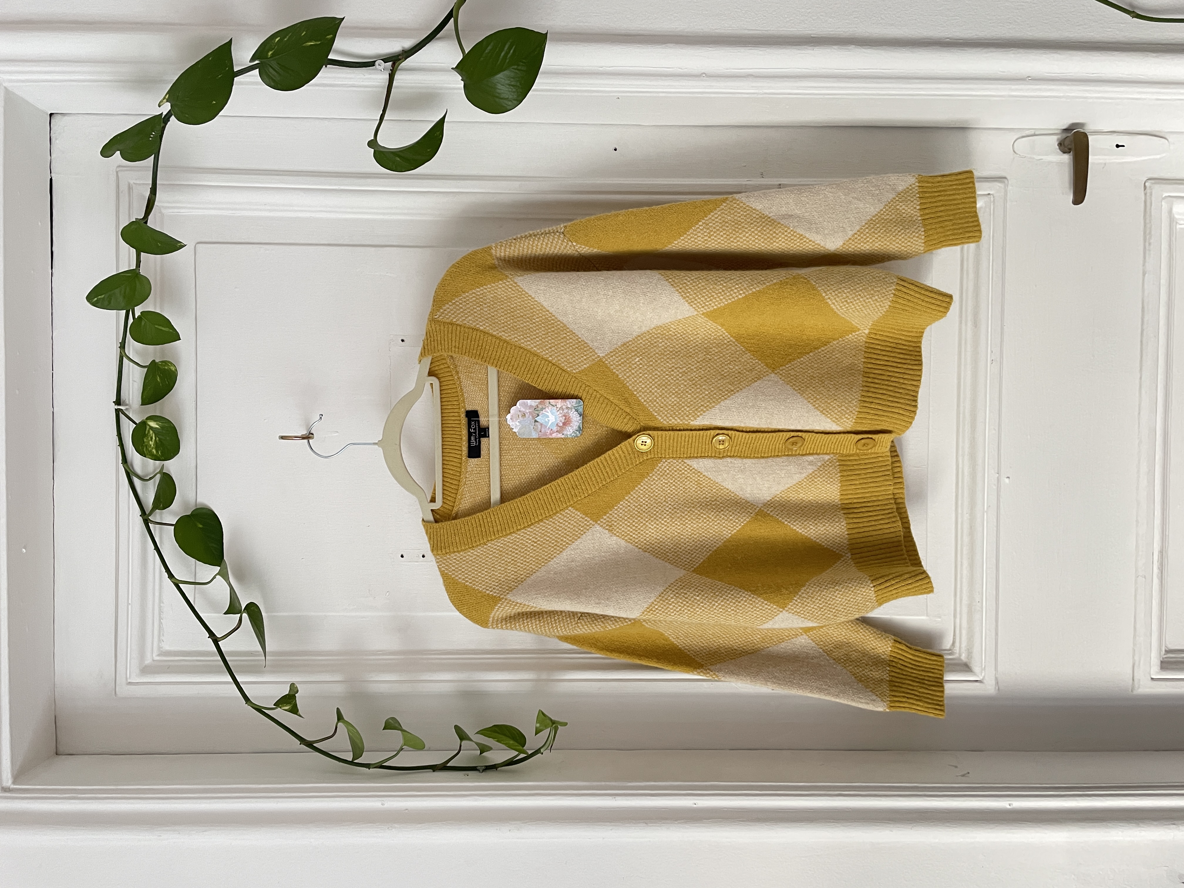 Cardigan rombos. Talla: L 1