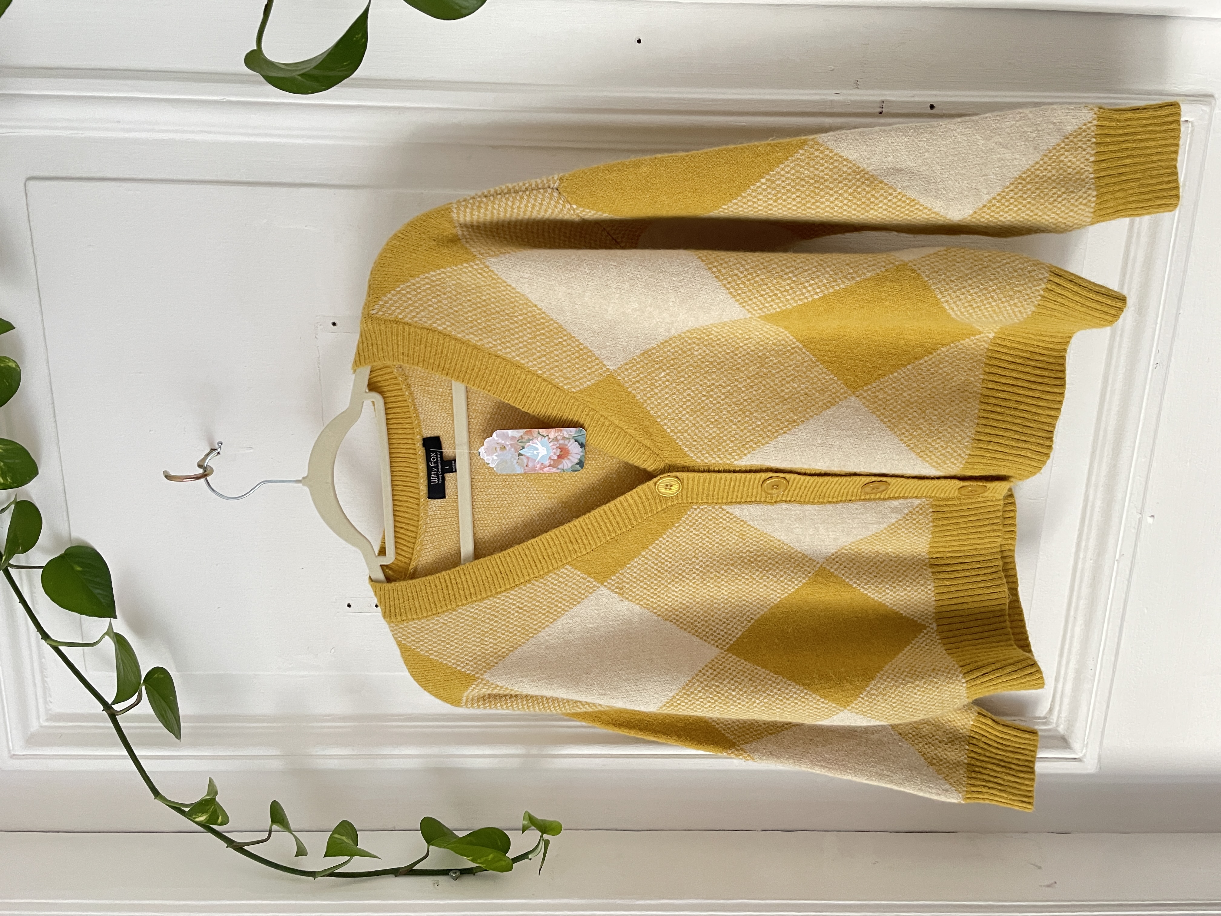 Cardigan rombos. Talla: L 2