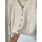 Cardigan bordados. Talla: 2XL  2