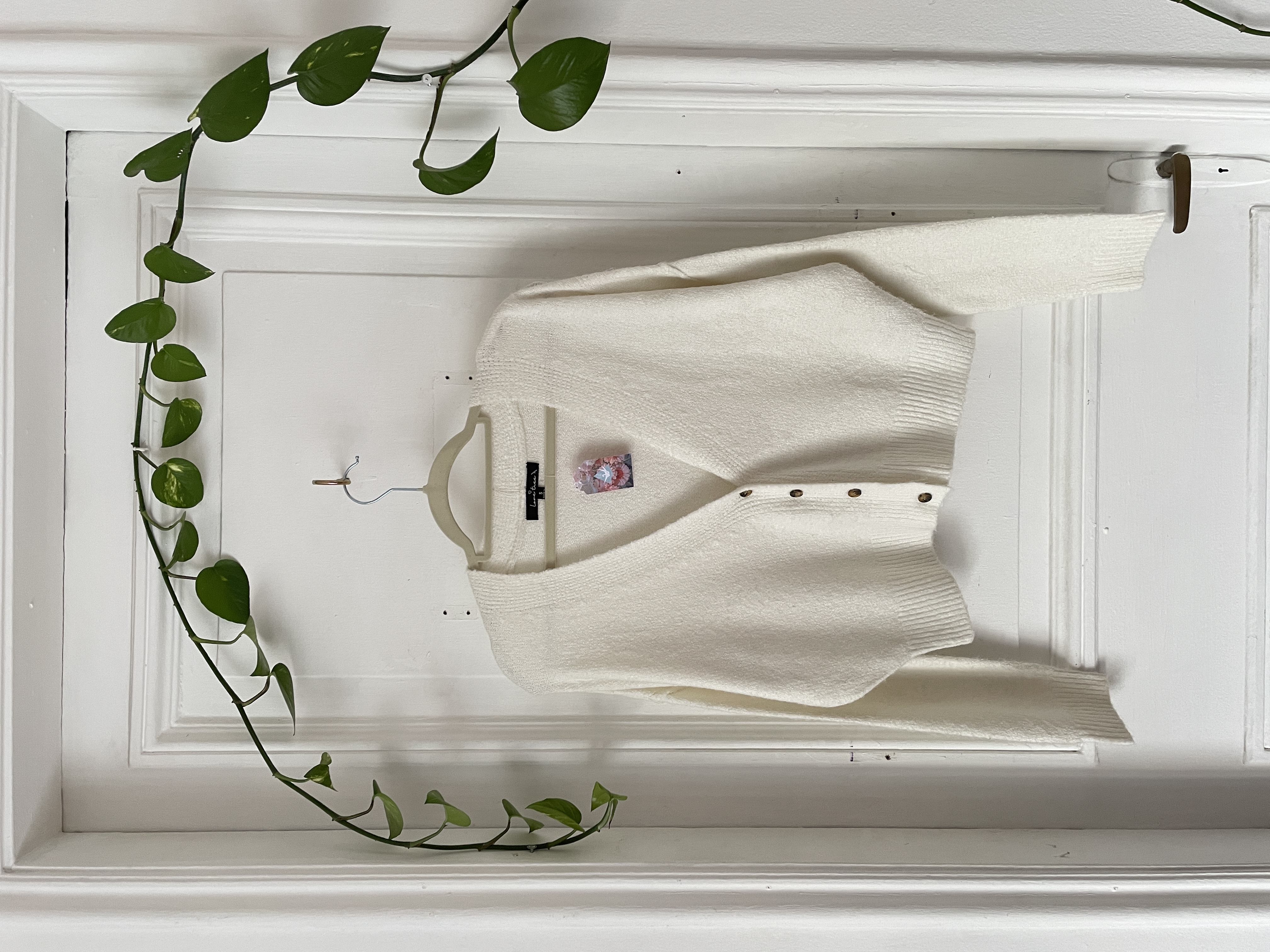 Cardigan blanco. Talla: S 1