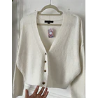 Cardigan blanco. Talla: S 2