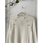 Sweater botones. Talla: M 2