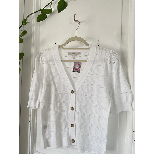 Polera hilo. Talla: S holgado (M)
