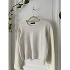 Sweater trenza. Talla: M 2