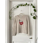 Sweater cafecito. Talla: S grande (M) 1