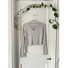 Cárdigan gris. Talla: M 1