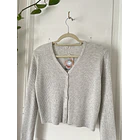 Cárdigan gris. Talla: M 2