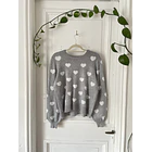 Suéter corazones. Talla M 1