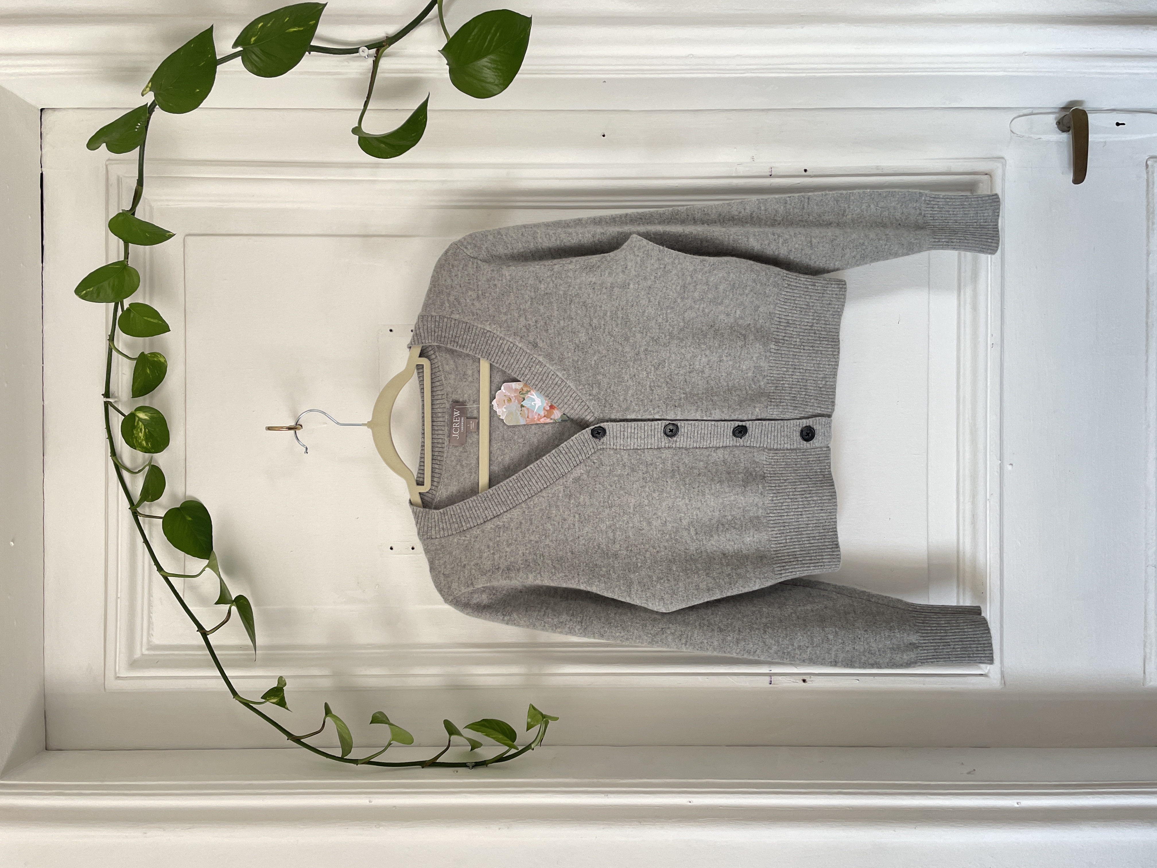 Cardigan cachemira. Talla: L (m) 1