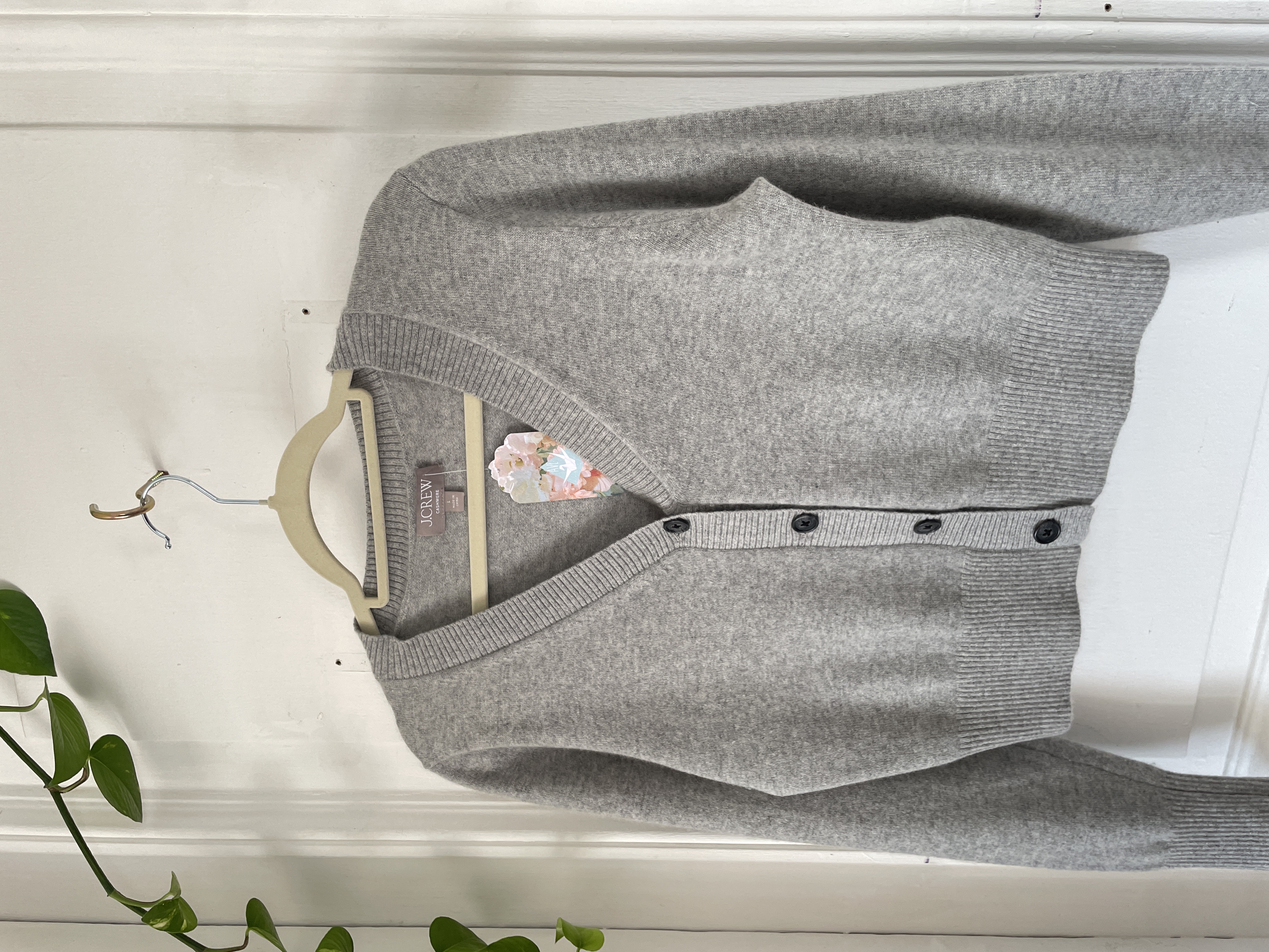 Cardigan cachemira. Talla: L (m) 2