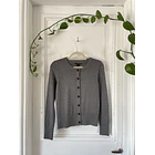 Cardigan algodón y seda. Talla: S 1