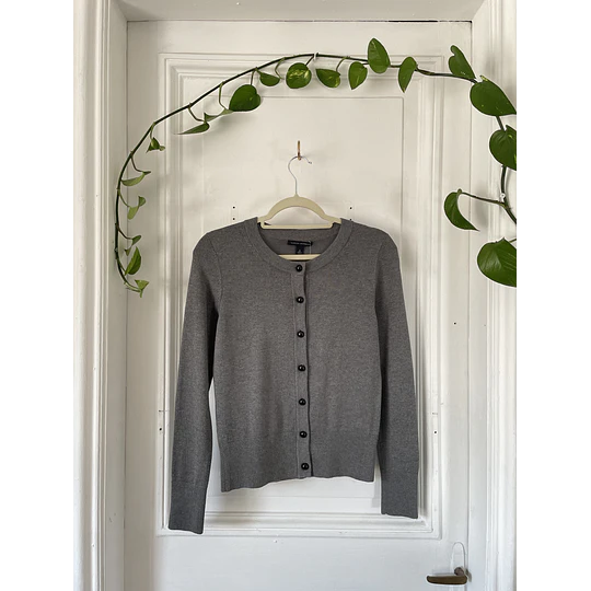 Cardigan algodón y seda. Talla: S