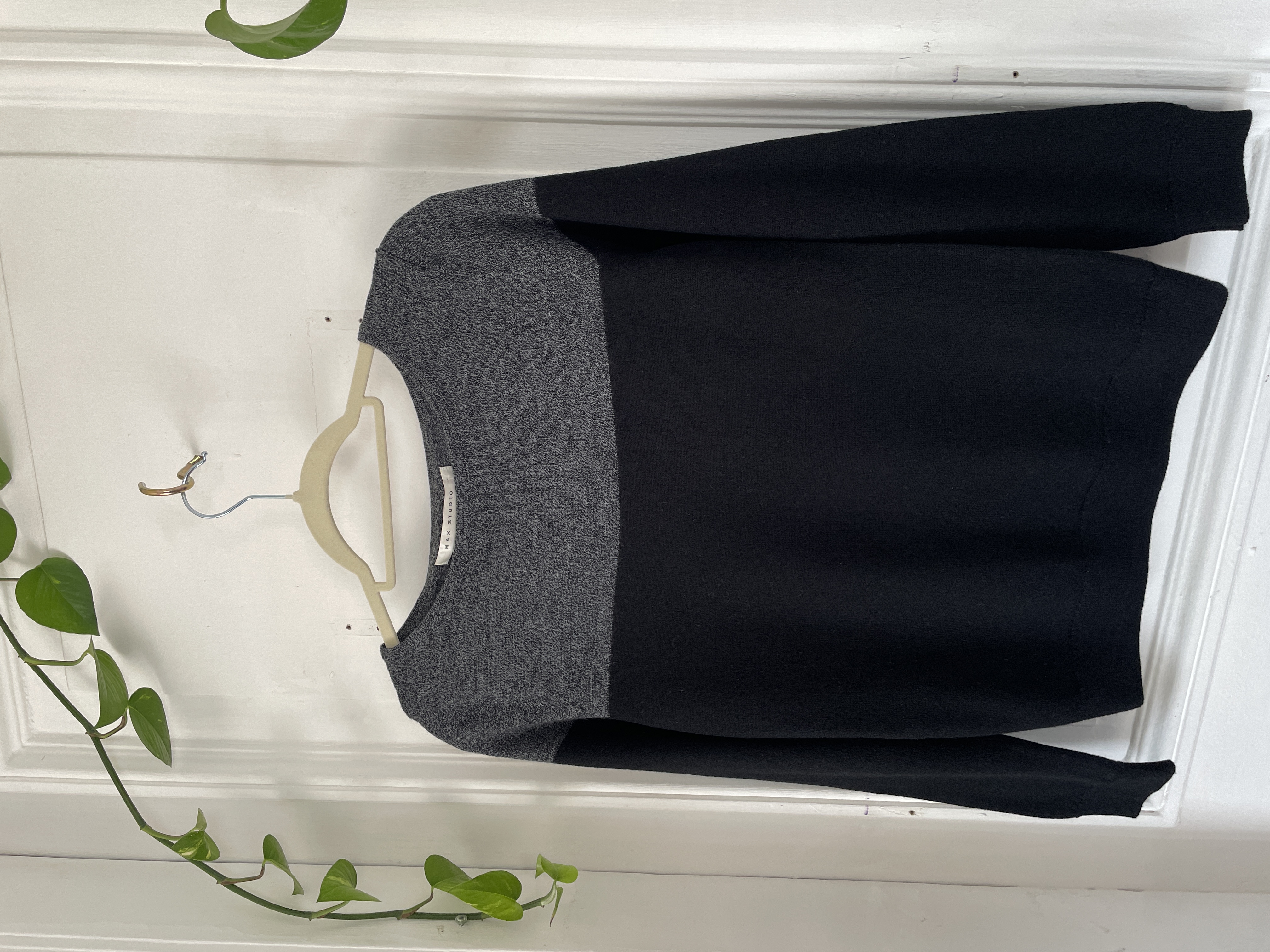 Sweater lana bicolor. Talla: XL (L)  2