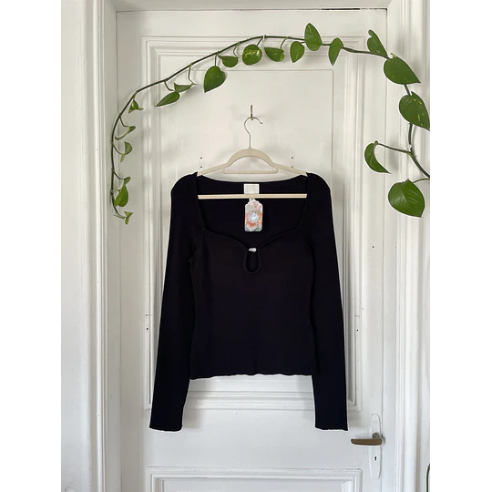 Polera corazón. Talla: M