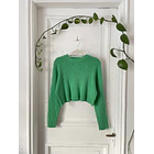 Sweater verde. Talla: S 1